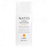 Natio Tinted Moisturiser SPF 50+ 50mL - Light